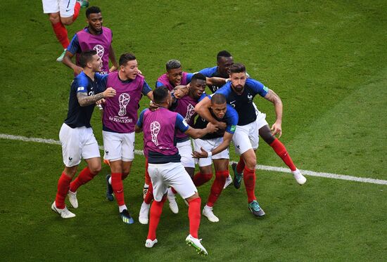 Футбол. ЧМ-2018. Матч Франция - Аргентина 