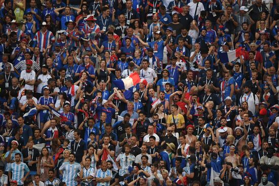 Футбол. ЧМ-2018. Матч Франция - Аргентина 