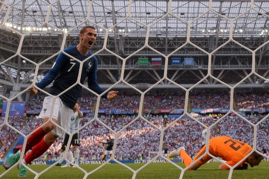 Футбол. ЧМ-2018. Матч Франция - Аргентина 