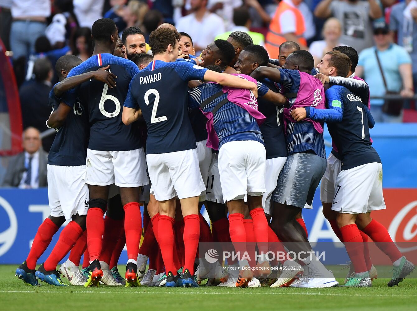 Футбол. ЧМ-2018. Матч Франция - Аргентина