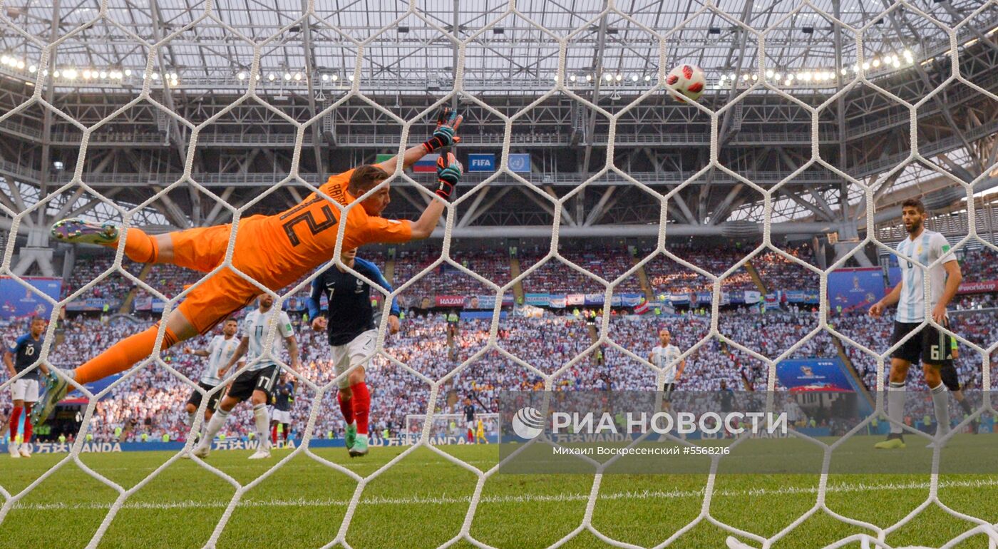 Футбол. ЧМ-2018. Матч Франция - Аргентина