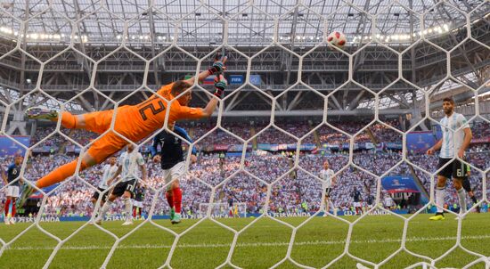 Футбол. ЧМ-2018. Матч Франция - Аргентина 