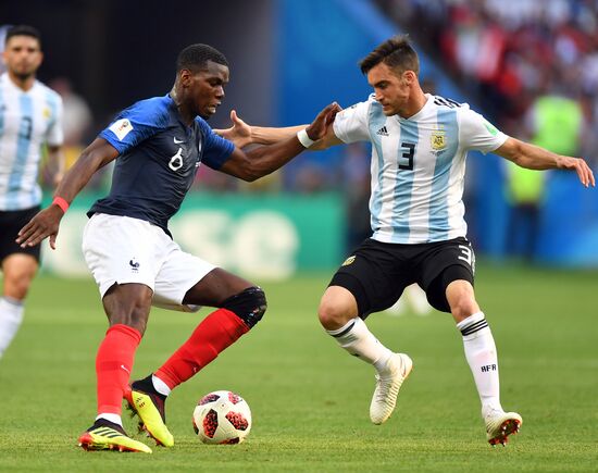 Футбол. ЧМ-2018. Матч Франция - Аргентина