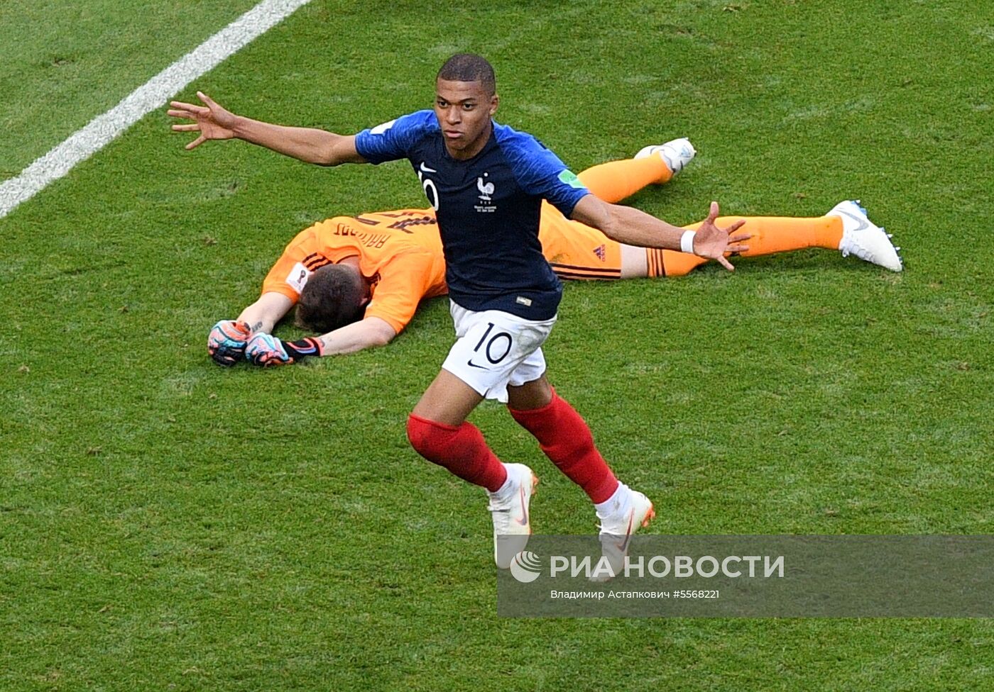 Футбол. ЧМ-2018. Матч Франция - Аргентина
