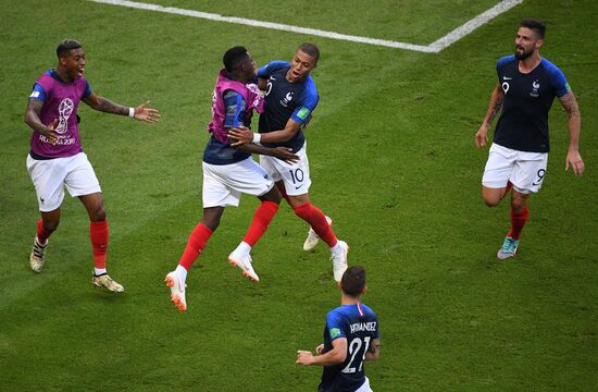 Футбол. ЧМ-2018. Матч Франция - Аргентина 