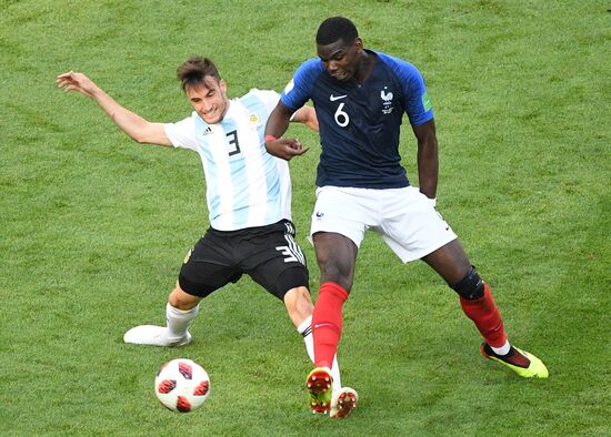 Футбол. ЧМ-2018. Матч Франция - Аргентина 