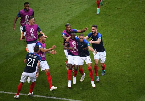 Футбол. ЧМ-2018. Матч Франция - Аргентина 