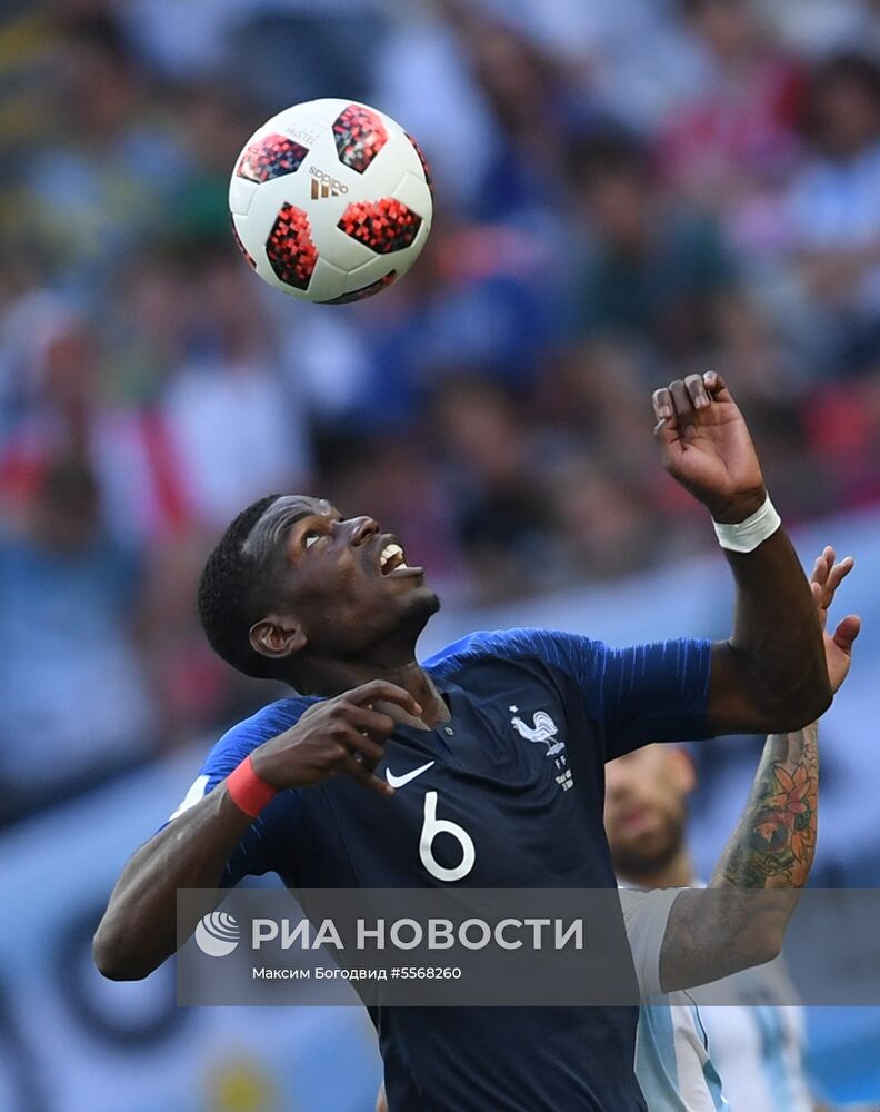Футбол. ЧМ-2018. Матч Франция - Аргентина 