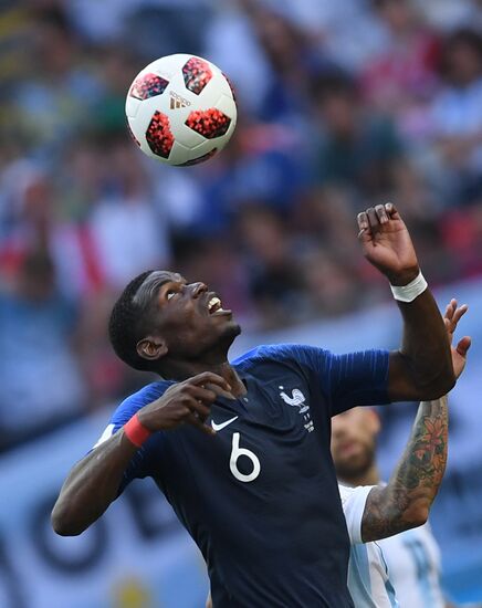 Футбол. ЧМ-2018. Матч Франция - Аргентина 