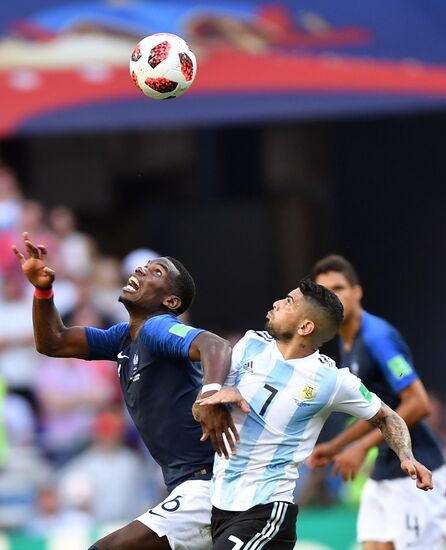 Футбол. ЧМ-2018. Матч Франция - Аргентина