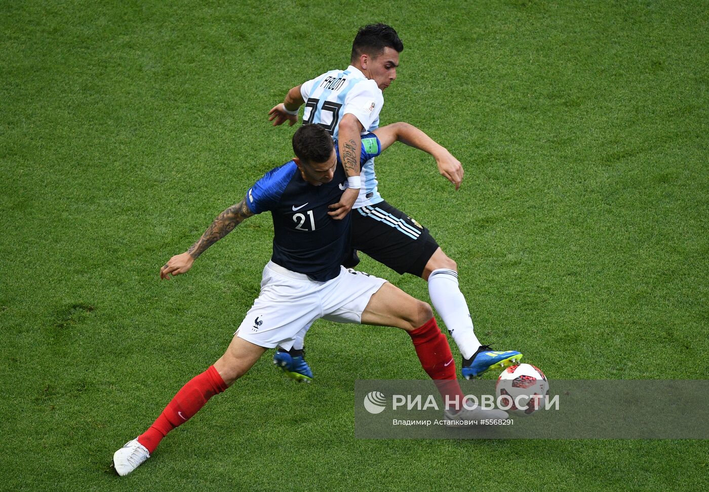 Футбол. ЧМ-2018. Матч Франция - Аргентина