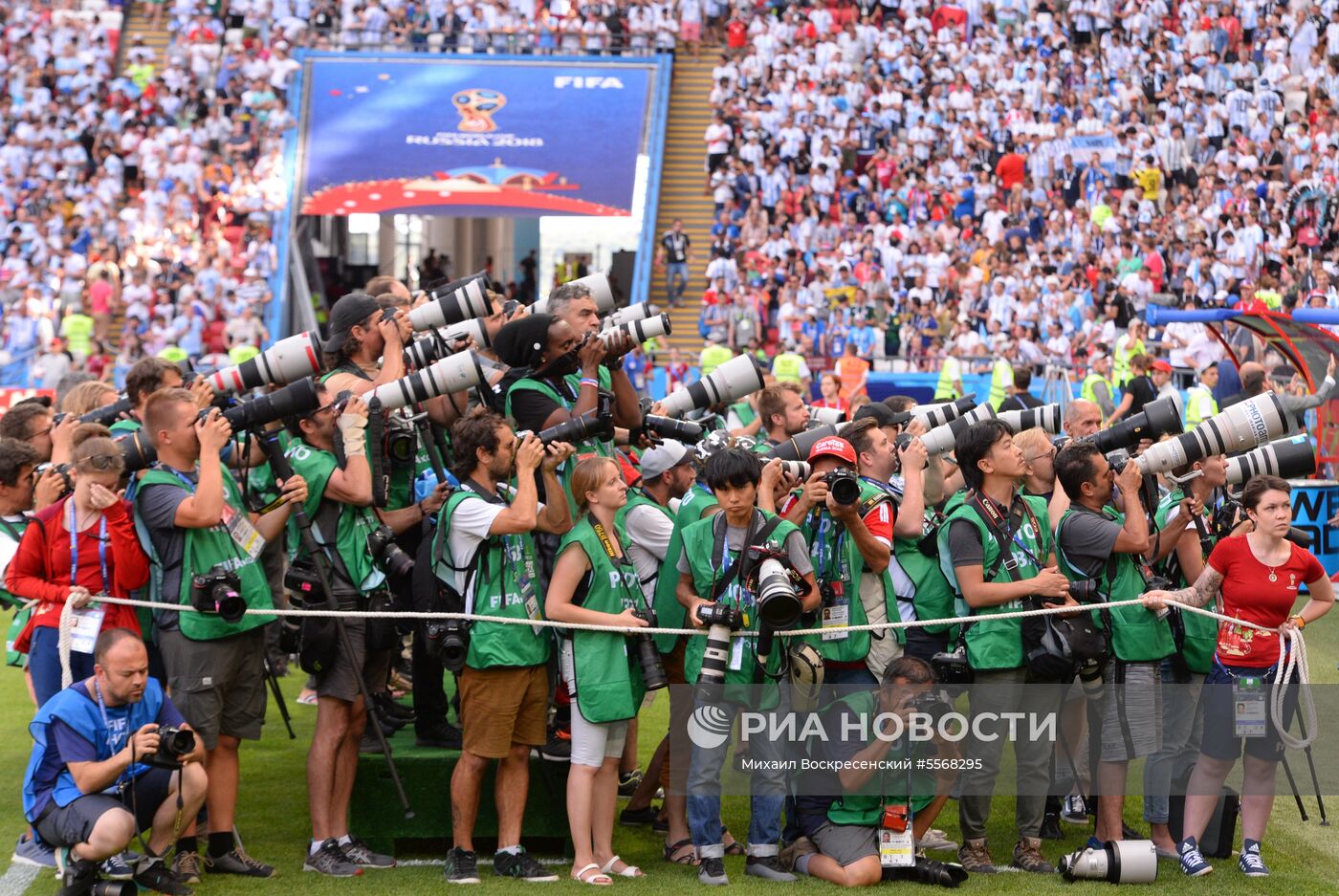 Футбол. ЧМ-2018. Матч Франция - Аргентина