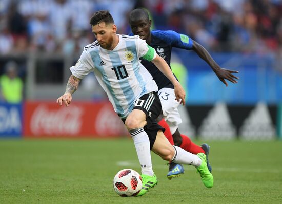 Футбол. ЧМ-2018. Матч Франция - Аргентина 