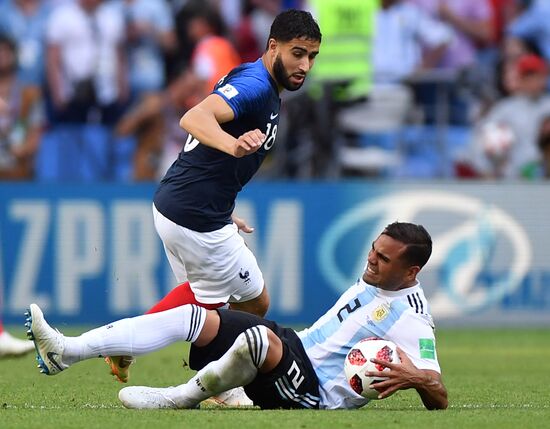 Футбол. ЧМ-2018. Матч Франция - Аргентина