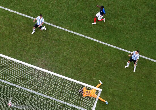 Футбол. ЧМ-2018. Матч Франция - Аргентина 