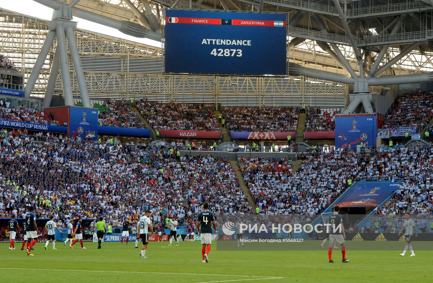 Футбол. ЧМ-2018. Матч Франция - Аргентина 