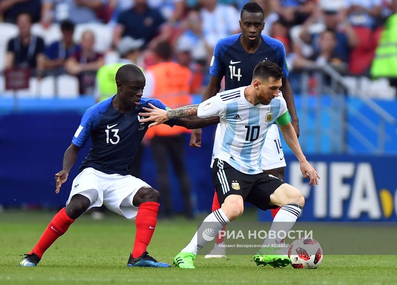 Футбол. ЧМ-2018. Матч Франция - Аргентина
