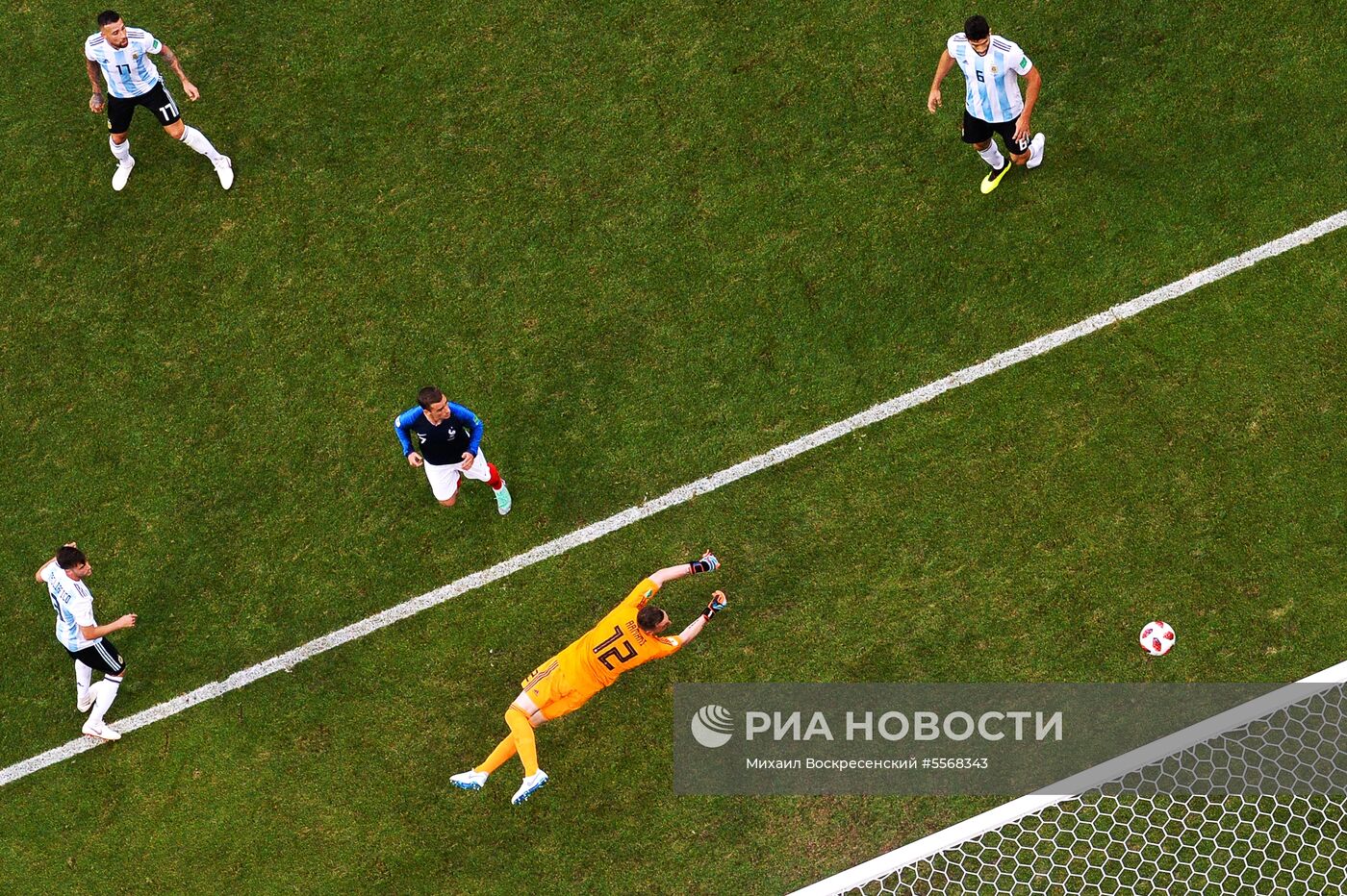 Футбол. ЧМ-2018. Матч Франция - Аргентина