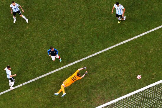 Футбол. ЧМ-2018. Матч Франция - Аргентина 