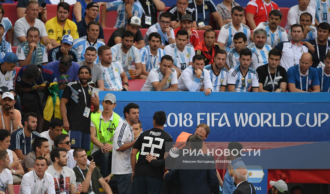 Футбол. ЧМ-2018. Матч Франция - Аргентина 