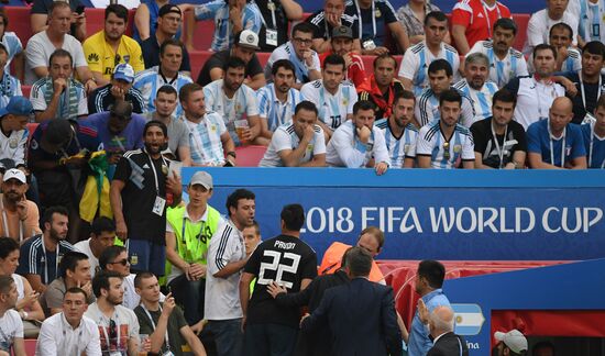 Футбол. ЧМ-2018. Матч Франция - Аргентина 