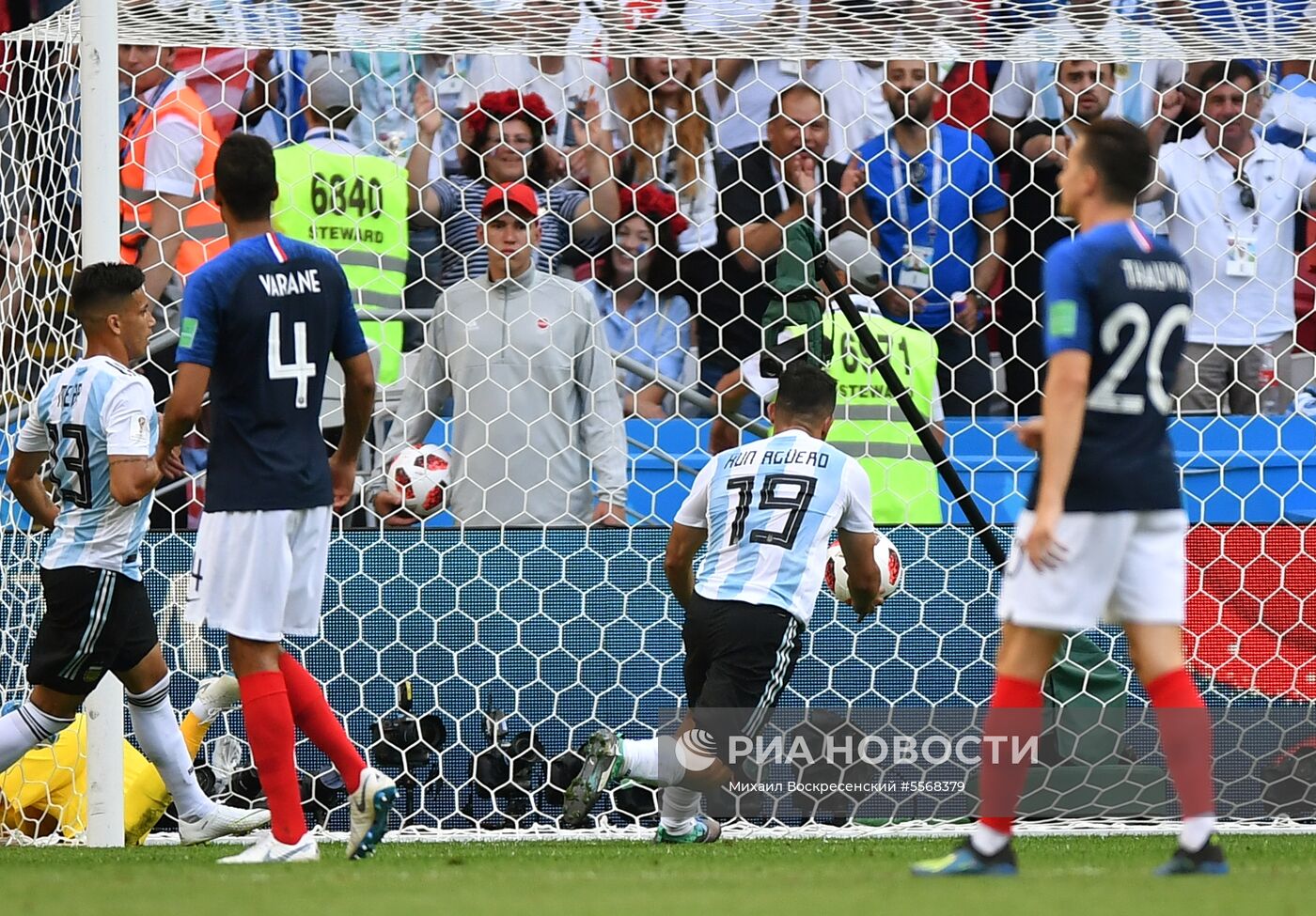 Футбол. ЧМ-2018. Матч Франция - Аргентина