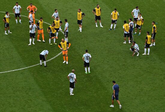 Футбол. ЧМ-2018. Матч Франция - Аргентина 