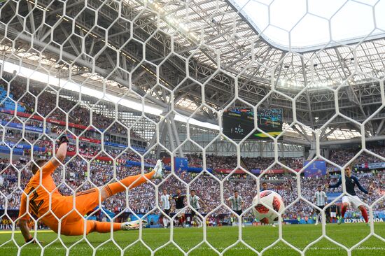 Футбол. ЧМ-2018. Матч Франция - Аргентина 