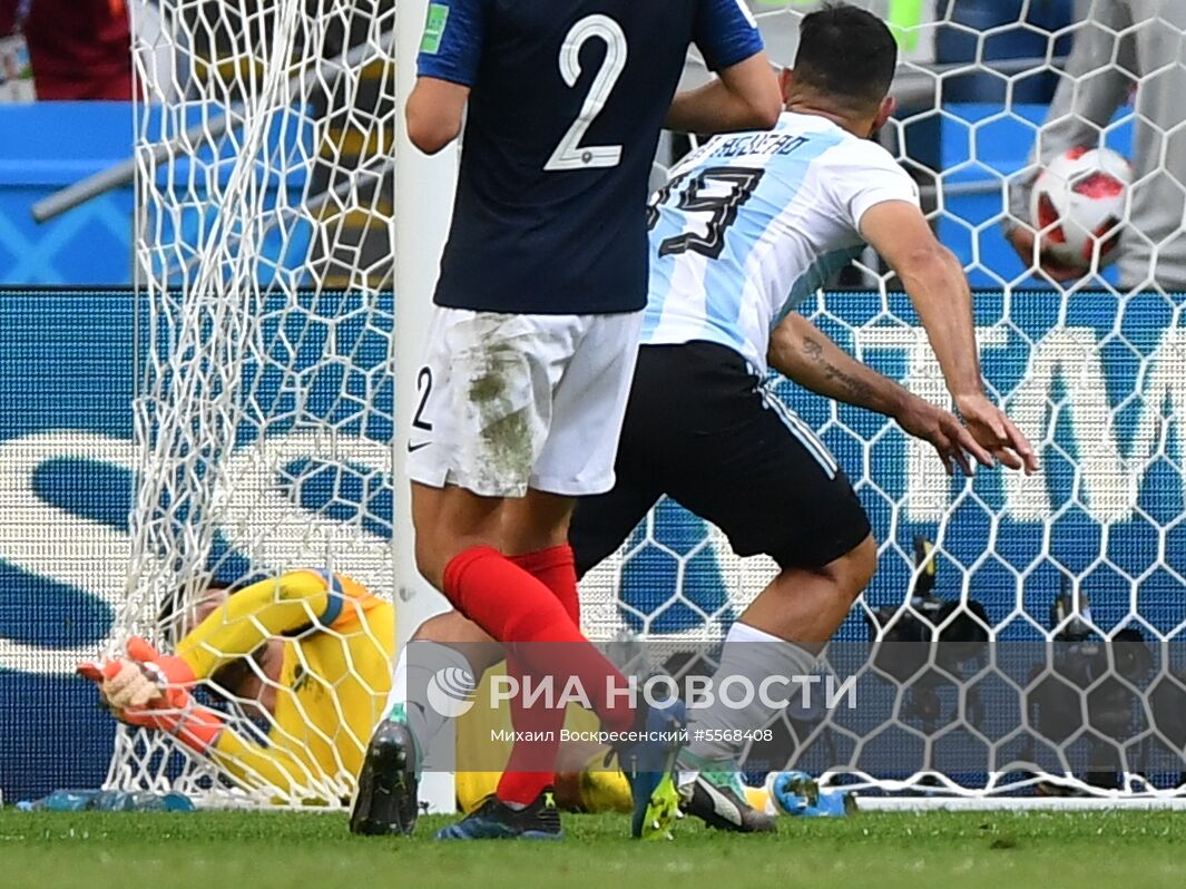 Футбол. ЧМ-2018. Матч Франция - Аргентина