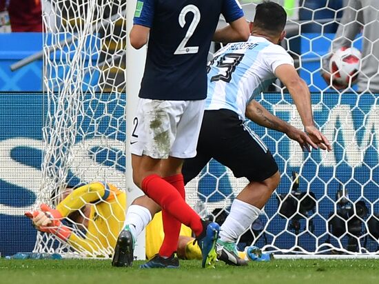 Футбол. ЧМ-2018. Матч Франция - Аргентина