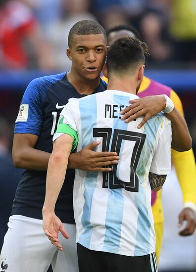 Футбол. ЧМ-2018. Матч Франция - Аргентина 