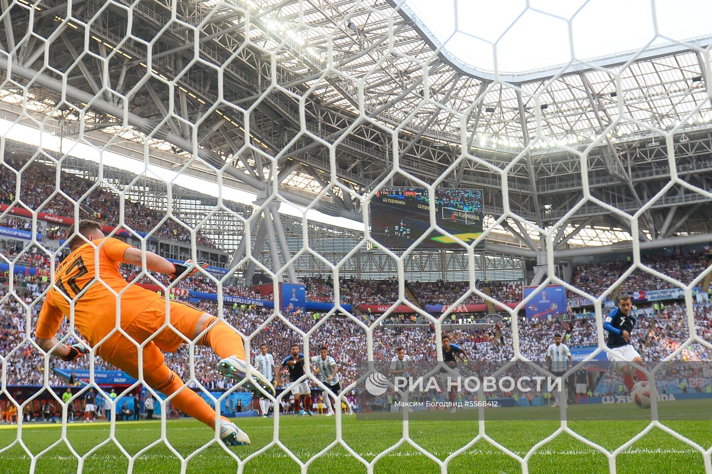 Футбол. ЧМ-2018. Матч Франция - Аргентина