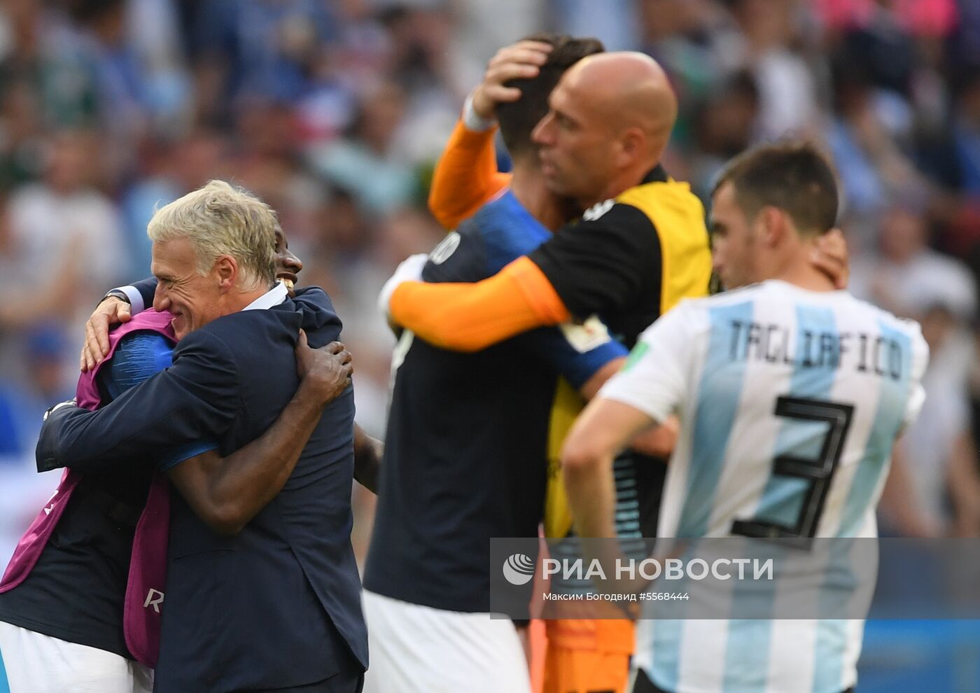Футбол. ЧМ-2018. Матч Франция - Аргентина