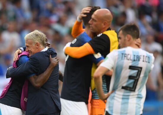 Футбол. ЧМ-2018. Матч Франция - Аргентина 