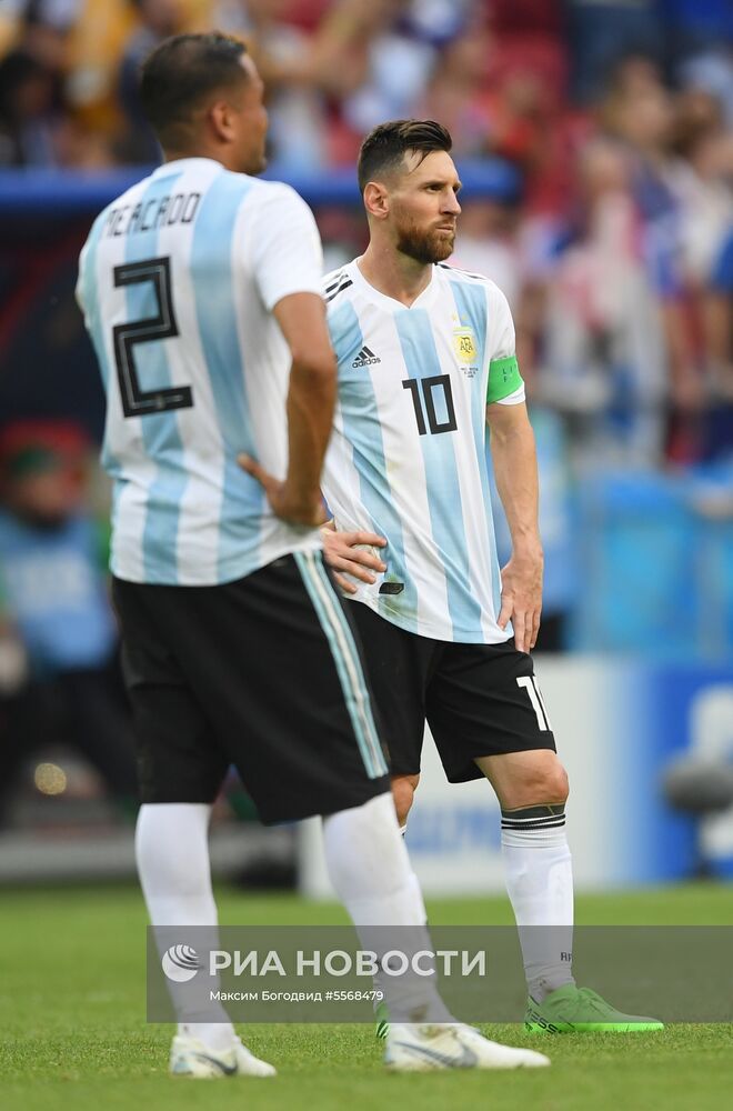 Футбол. ЧМ-2018. Матч Франция - Аргентина