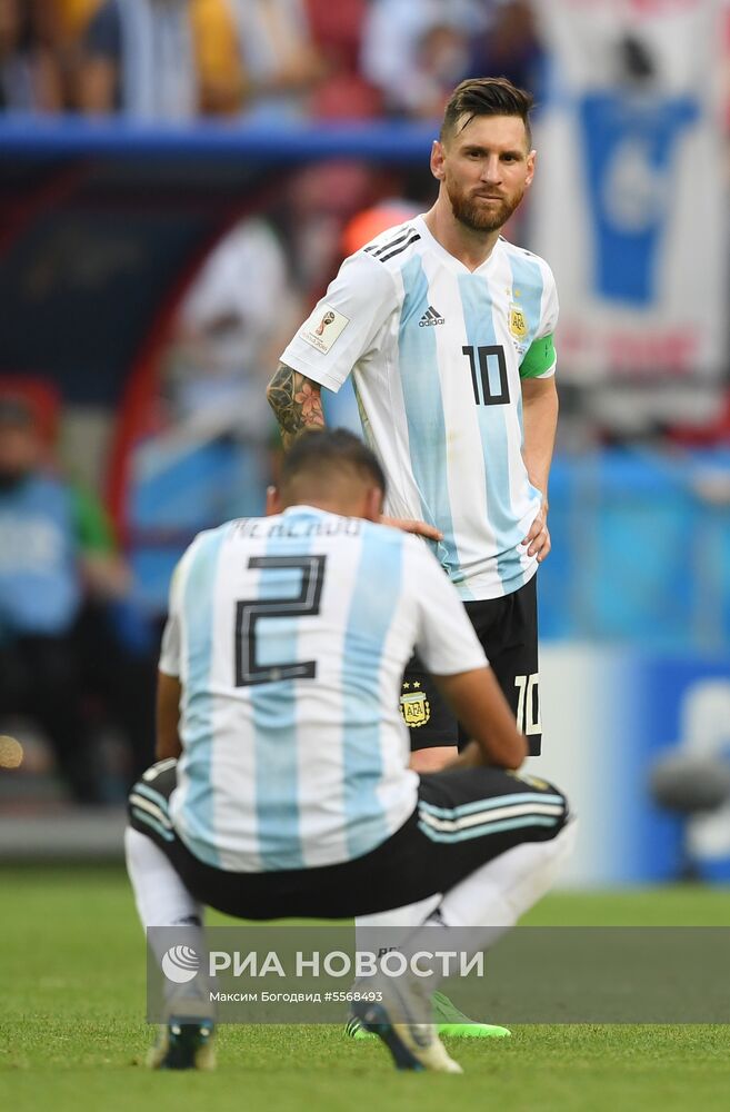 Футбол. ЧМ-2018. Матч Франция - Аргентина