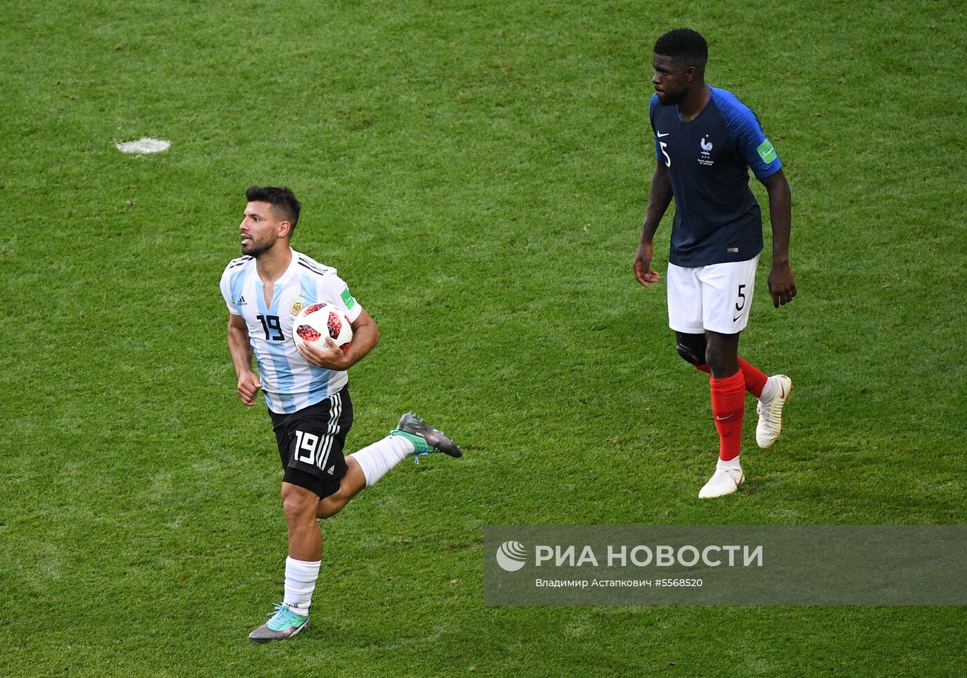 Футбол. ЧМ-2018. Матч Франция - Аргентина