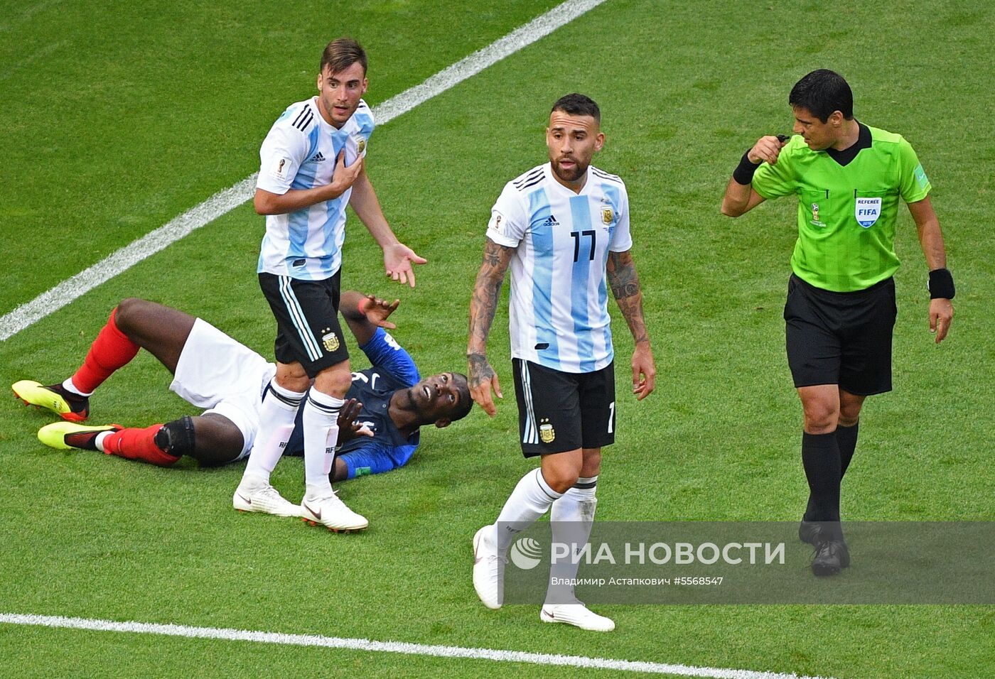 Футбол. ЧМ-2018. Матч Франция - Аргентина