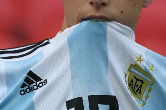 Футбол. ЧМ-2018. Матч Франция - Аргентина 