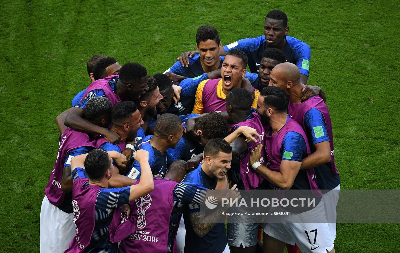 Футбол. ЧМ-2018. Матч Франция - Аргентина 