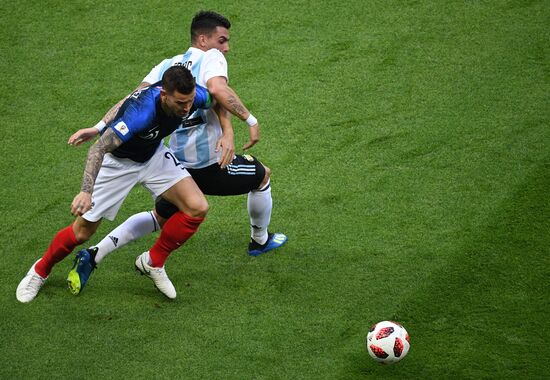 Футбол. ЧМ-2018. Матч Франция - Аргентина 