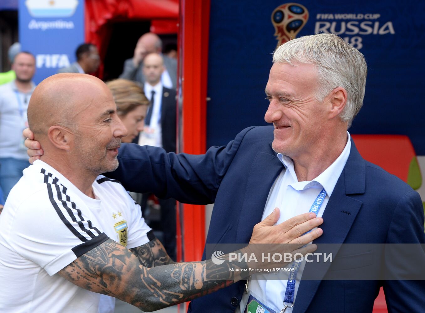 Футбол. ЧМ-2018. Матч Франция - Аргентина