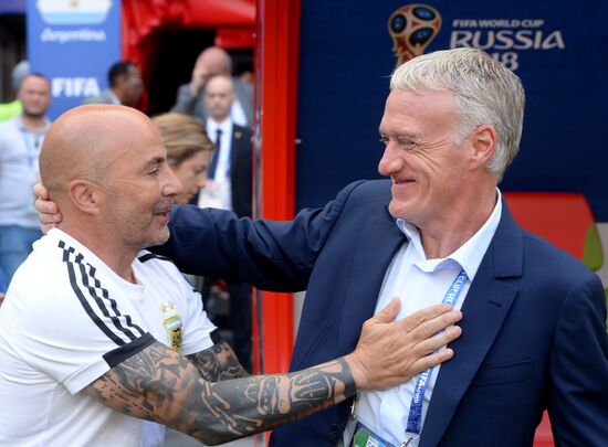 Футбол. ЧМ-2018. Матч Франция - Аргентина 