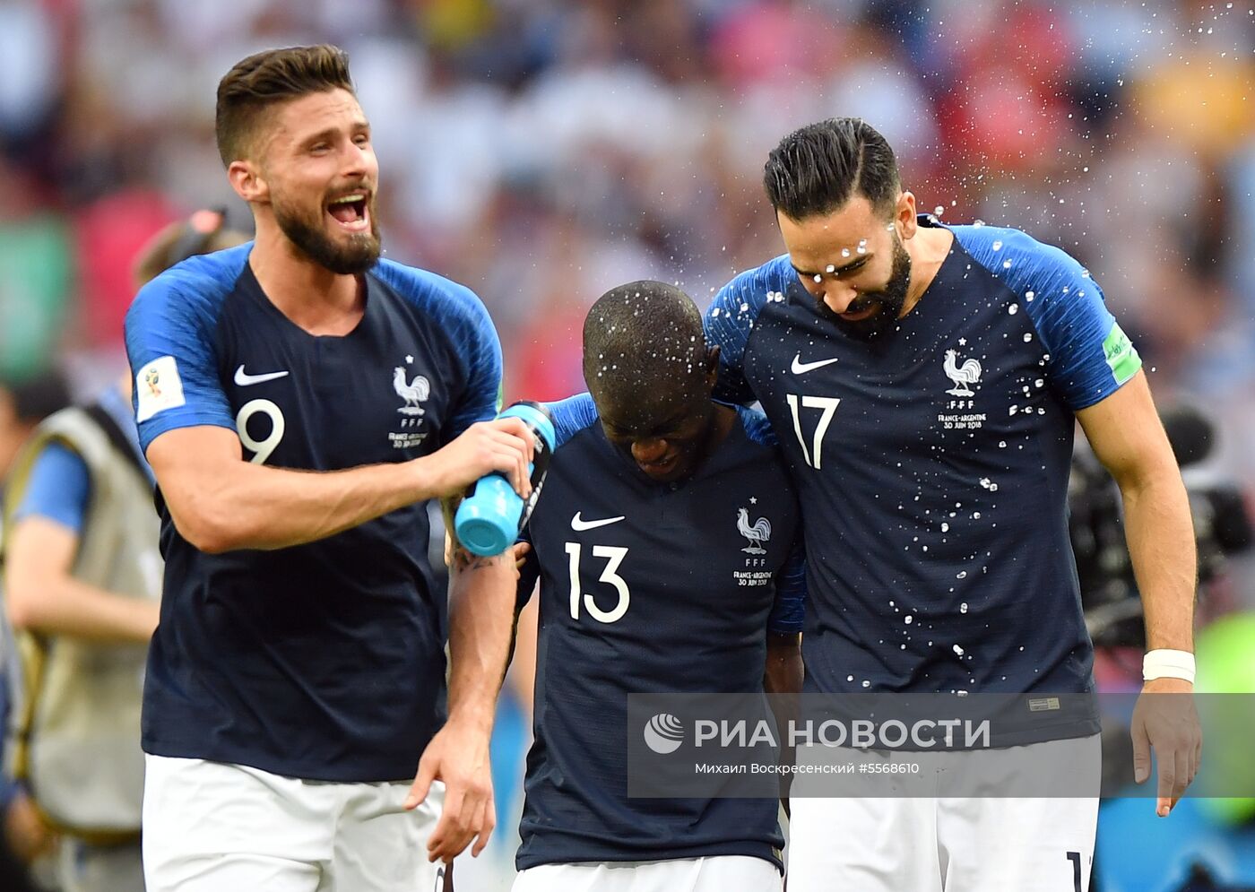 Футбол. ЧМ-2018. Матч Франция - Аргентина