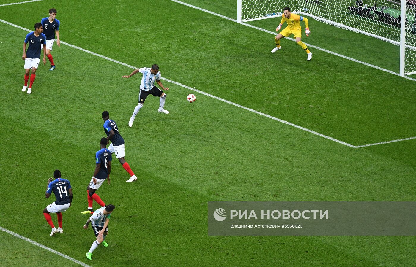 Футбол. ЧМ-2018. Матч Франция - Аргентина