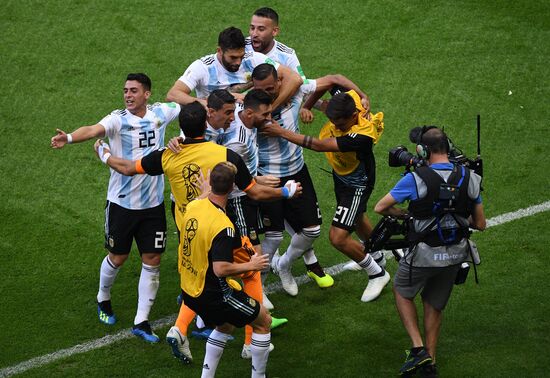 Футбол. ЧМ-2018. Матч Франция - Аргентина 