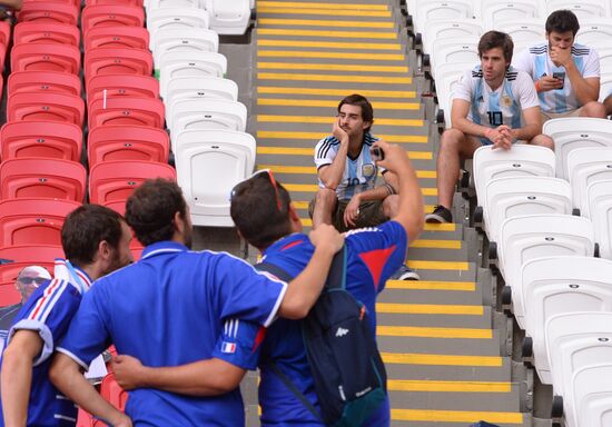 Футбол. ЧМ-2018. Матч Франция - Аргентина