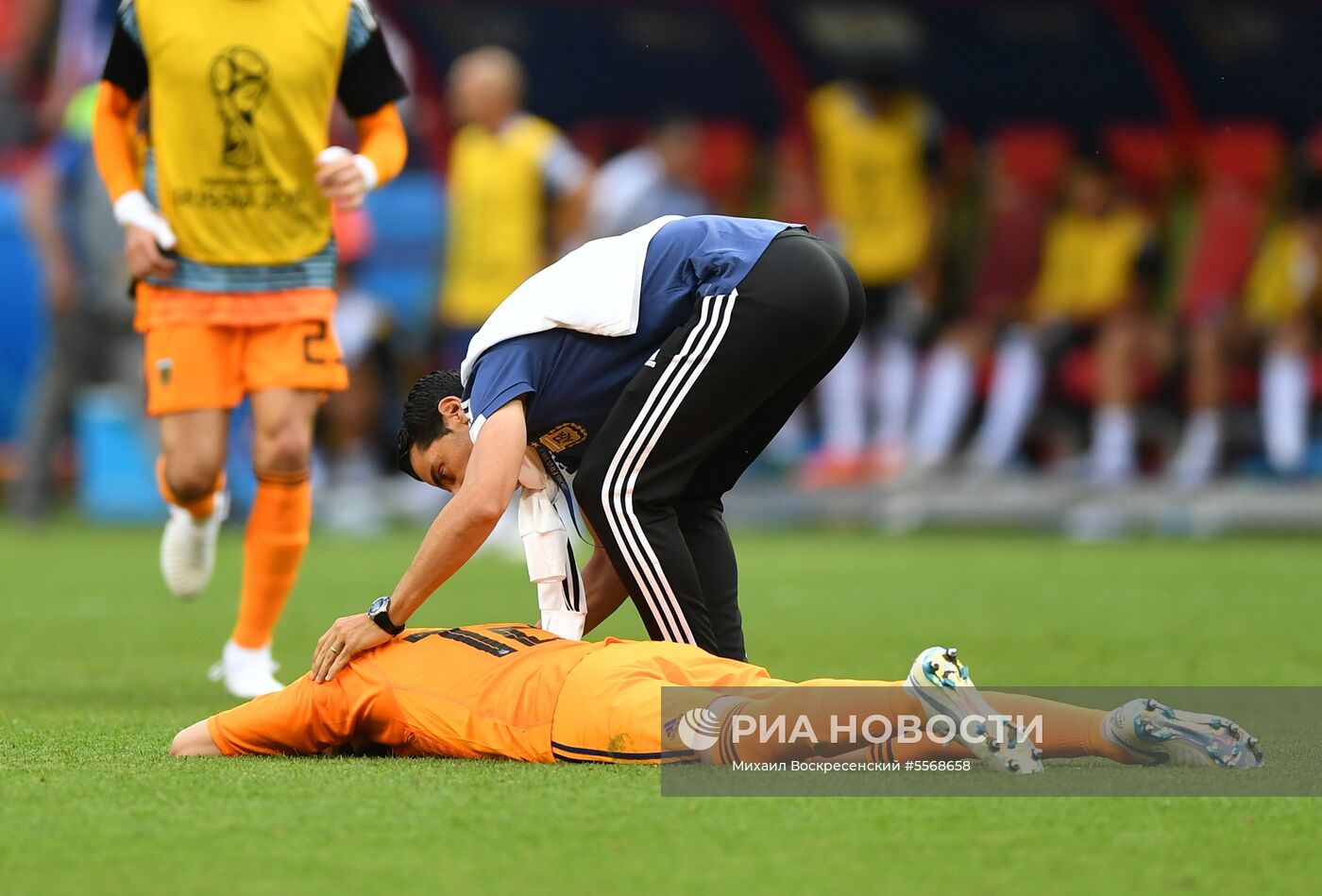 Футбол. ЧМ-2018. Матч Франция - Аргентина