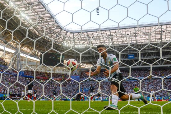 Футбол. ЧМ-2018. Матч Франция - Аргентина 