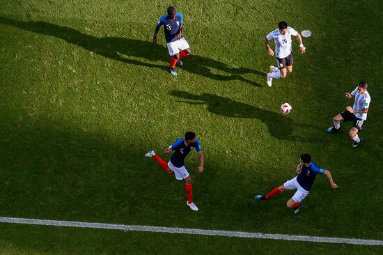 Футбол. ЧМ-2018. Матч Франция - Аргентина 